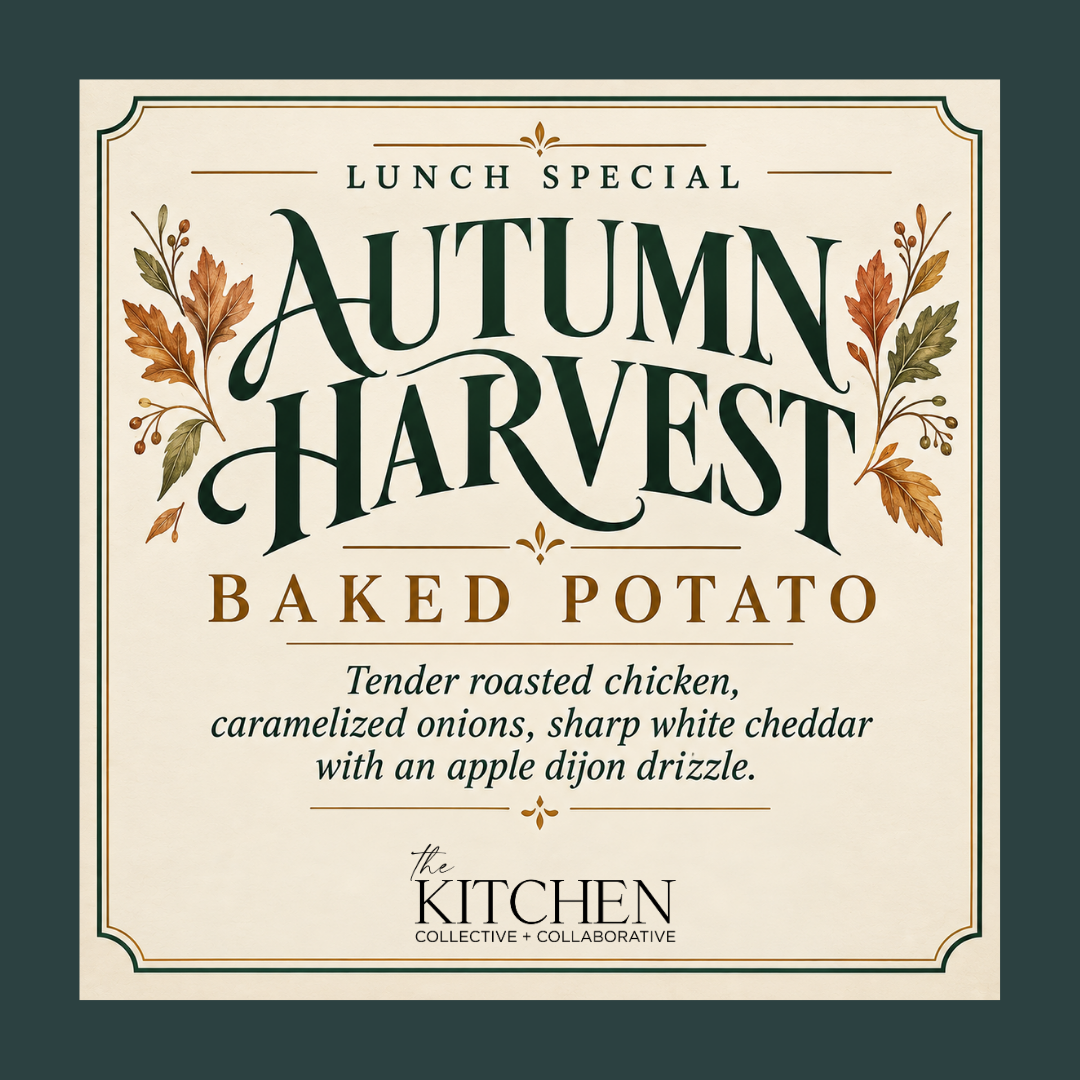Autumn Harvest Baked Potato Lunch Special