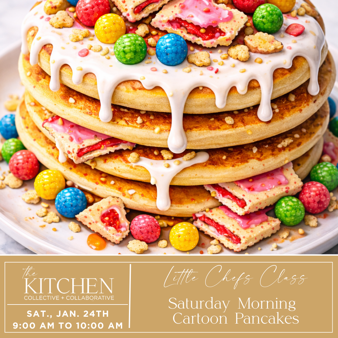 January Little Chefs: Saturday Morning Cartoon Pancakes