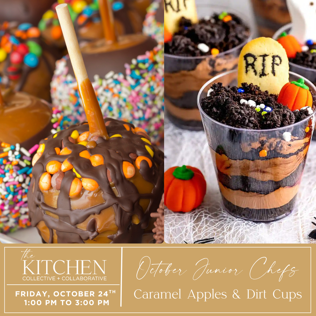 Junior Chefs: Caramel Apples & Halloween Dirt Cups