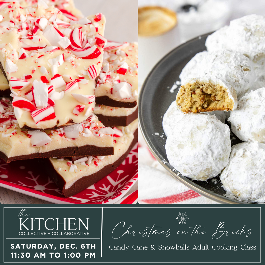Candy Cane & Snowballs Adult Cooking Class - Christmas on the Bricks