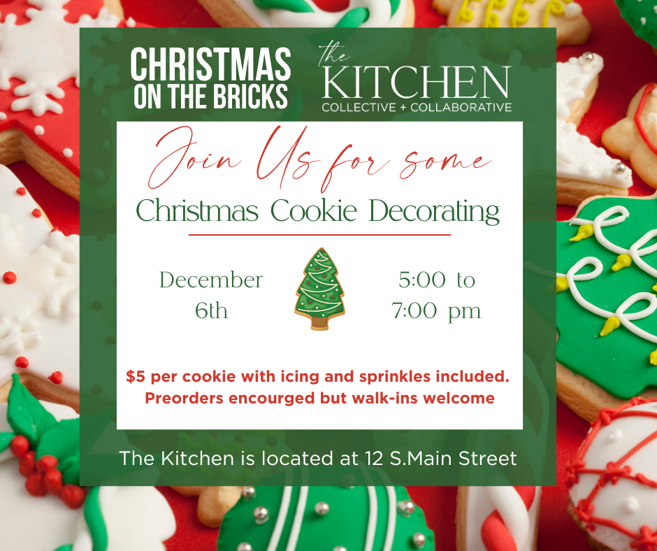 Christmas on the Bricks Cookie Decorating Reservation
