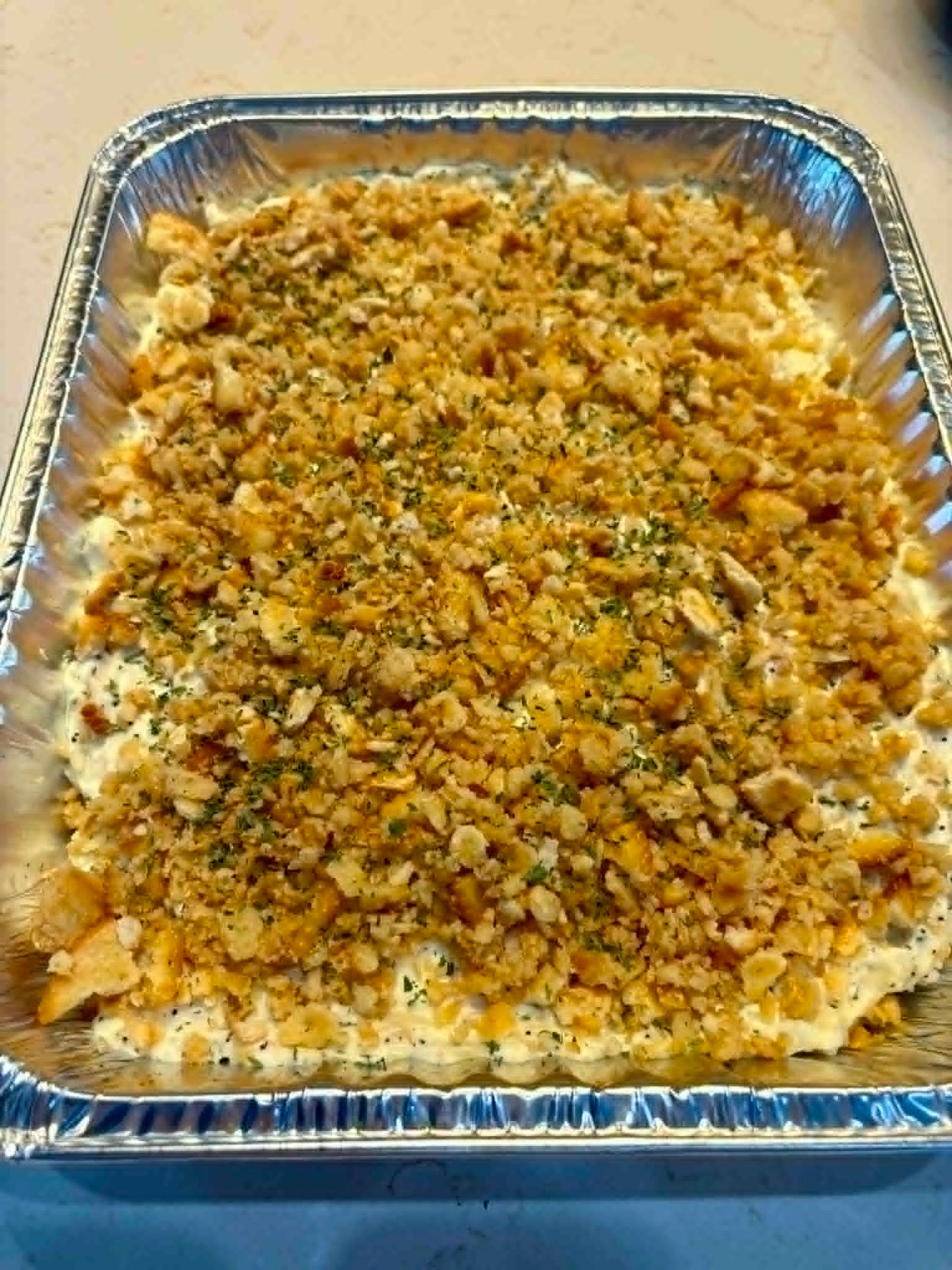 Poppy Seed Chicken Casserole with Rice- Take & Bake