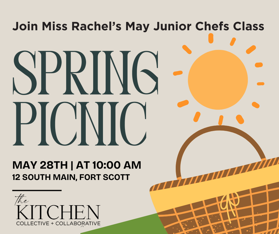 Junior Chefs Cooking Class β Create a Picnic with Miss Rachel!