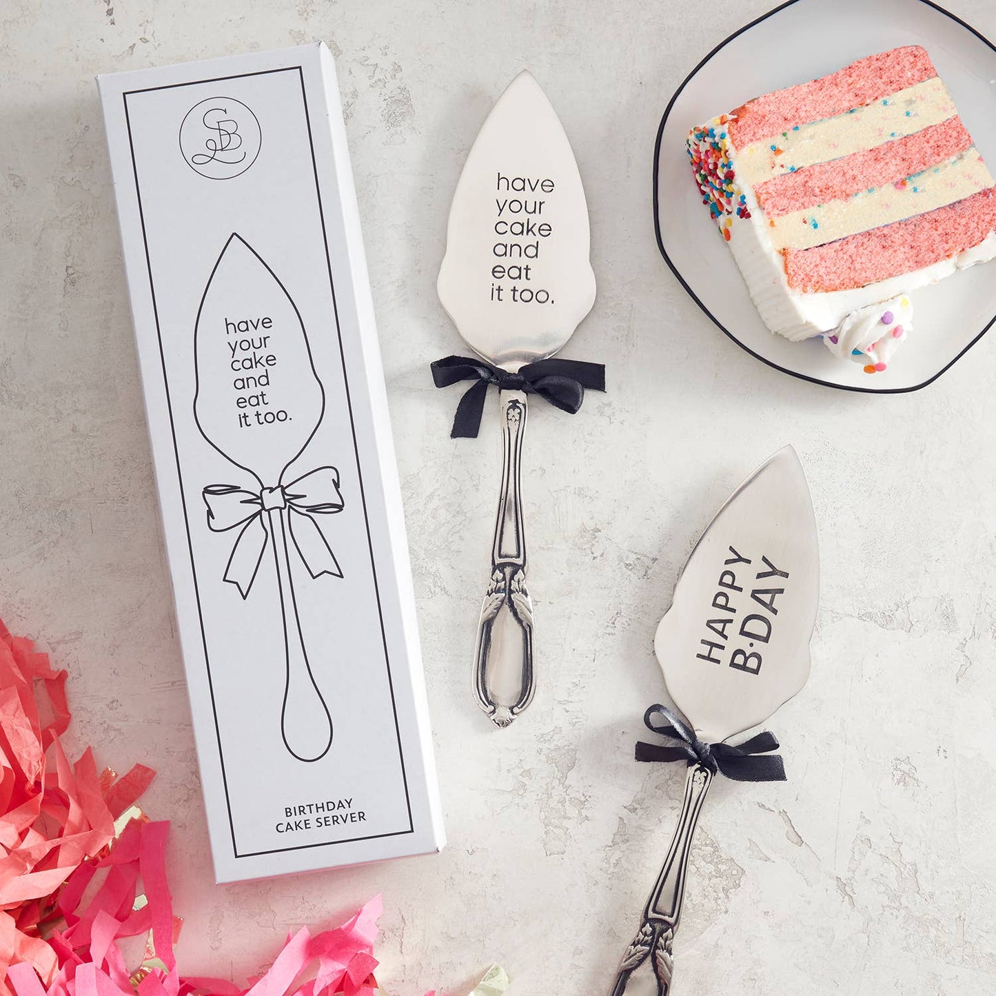 Birthday Cake Server - Cake