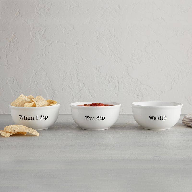 Ceramic Bowl - You Dip