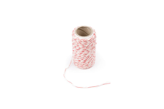 Fox Run Cotton Twine, Red, 65.6-Yards