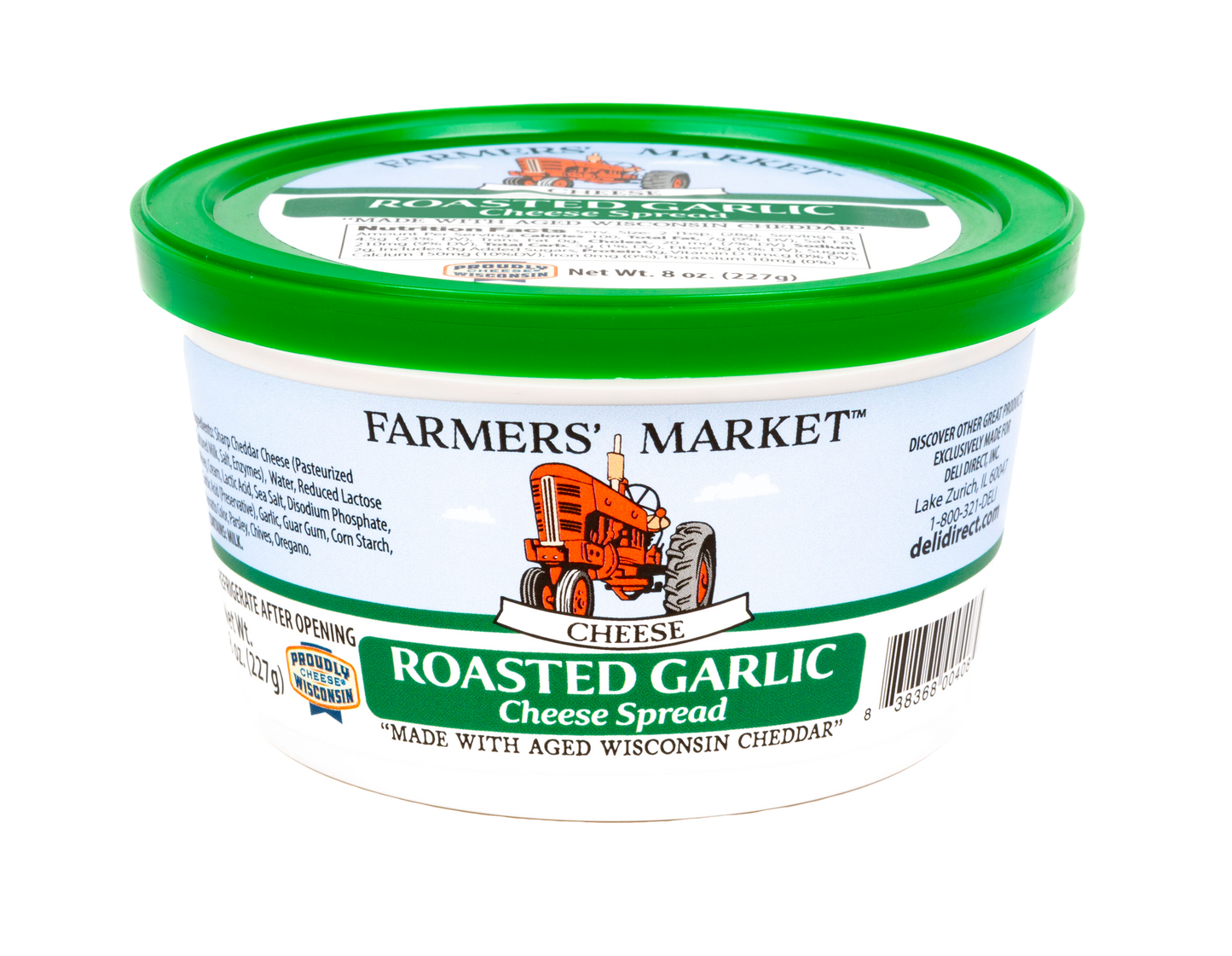 Wisconsin Cheese Spread Farmers Market Shelf Stable 8oz