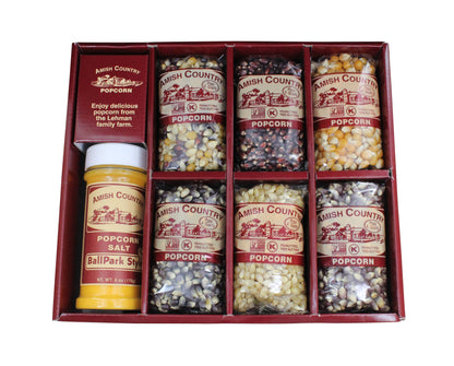 6/4oz Popcorn Variety Gift Box with 5.5oz Buttersalt