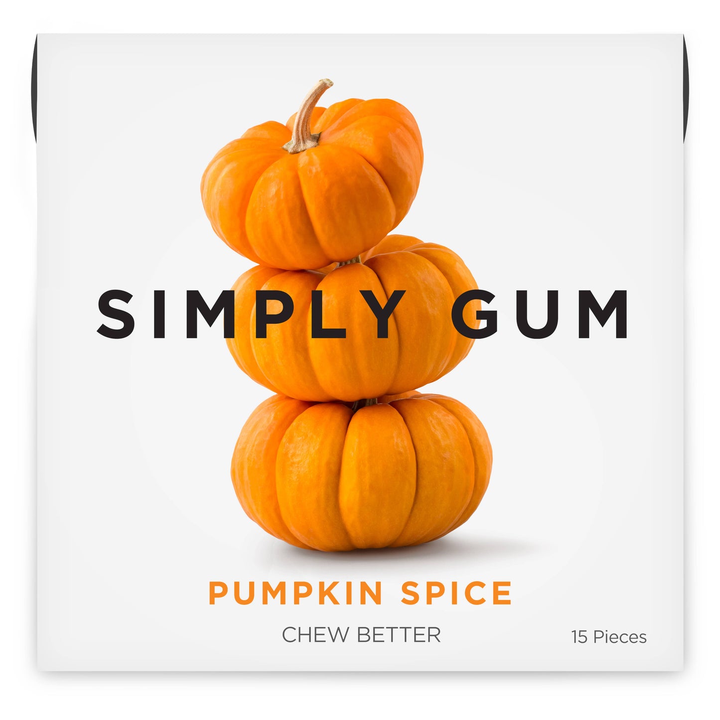 Pumpkin Spice Natural Chewing Gum