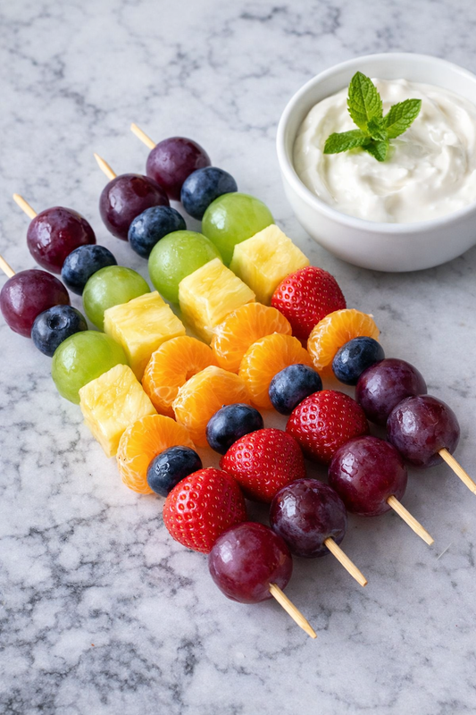 Little Chefs April Class: Build Your Own Fruit Kabobs