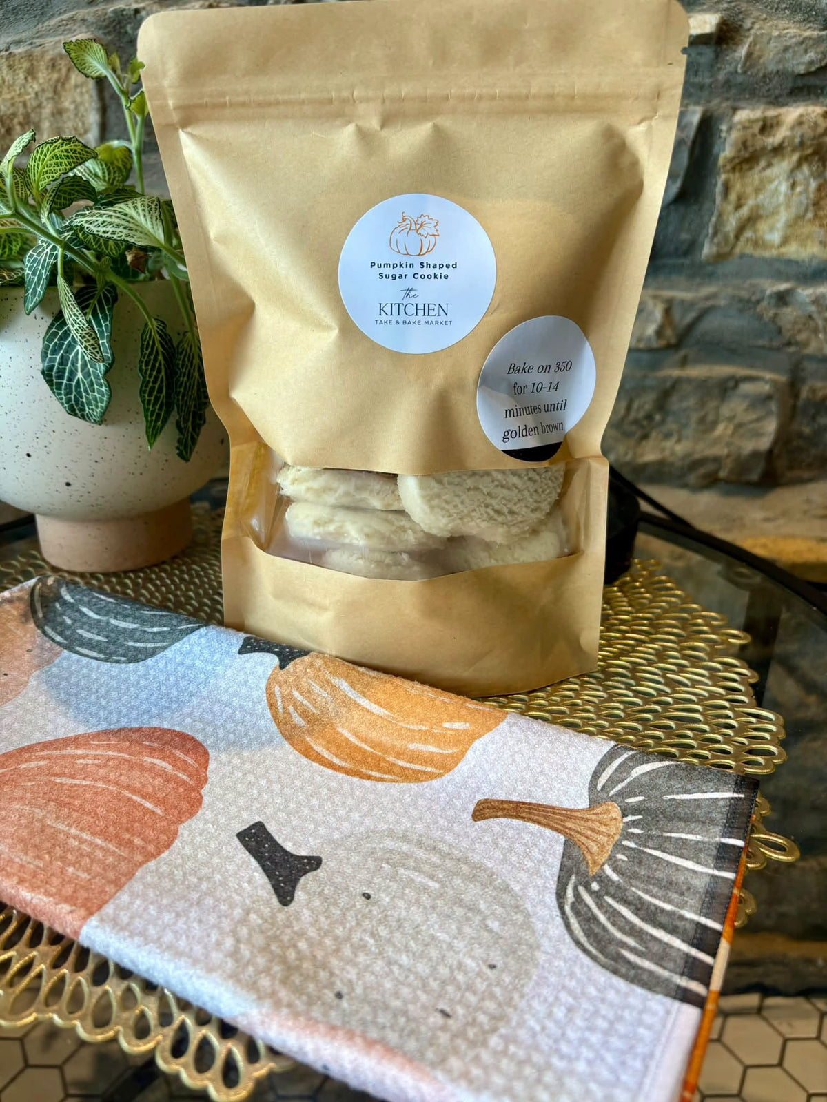 Pumpkin Shaped Sugar Cookie Dough