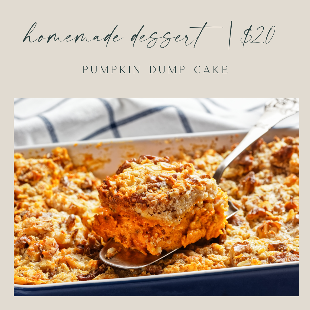 Pumpkin Dump Cake