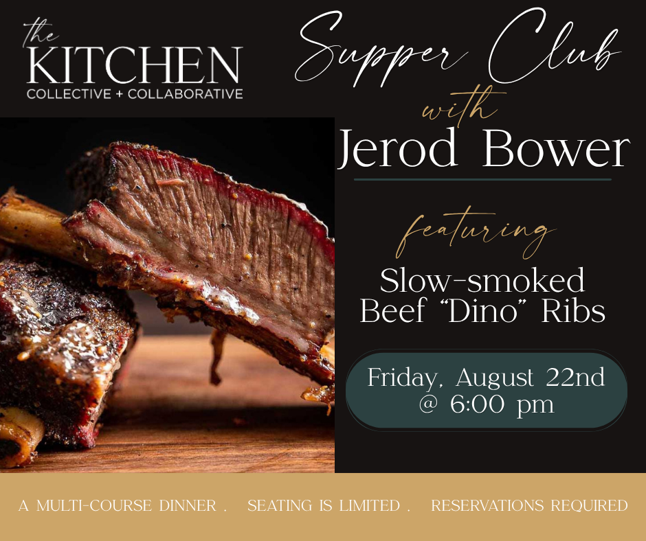 August Supper Club with Jerod Bower