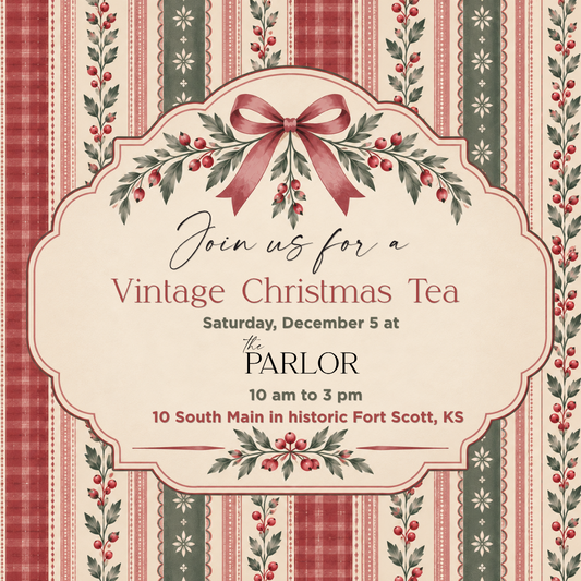Vintage Christmas Tea at The Parlor