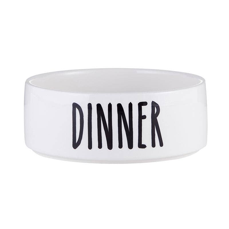 Ceramic Pet Dish - Dinner