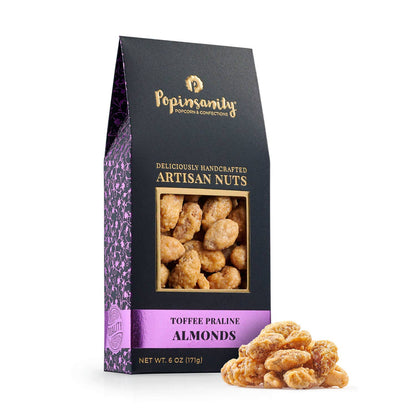 Toffee Praline Almonds 6oz Gift Box