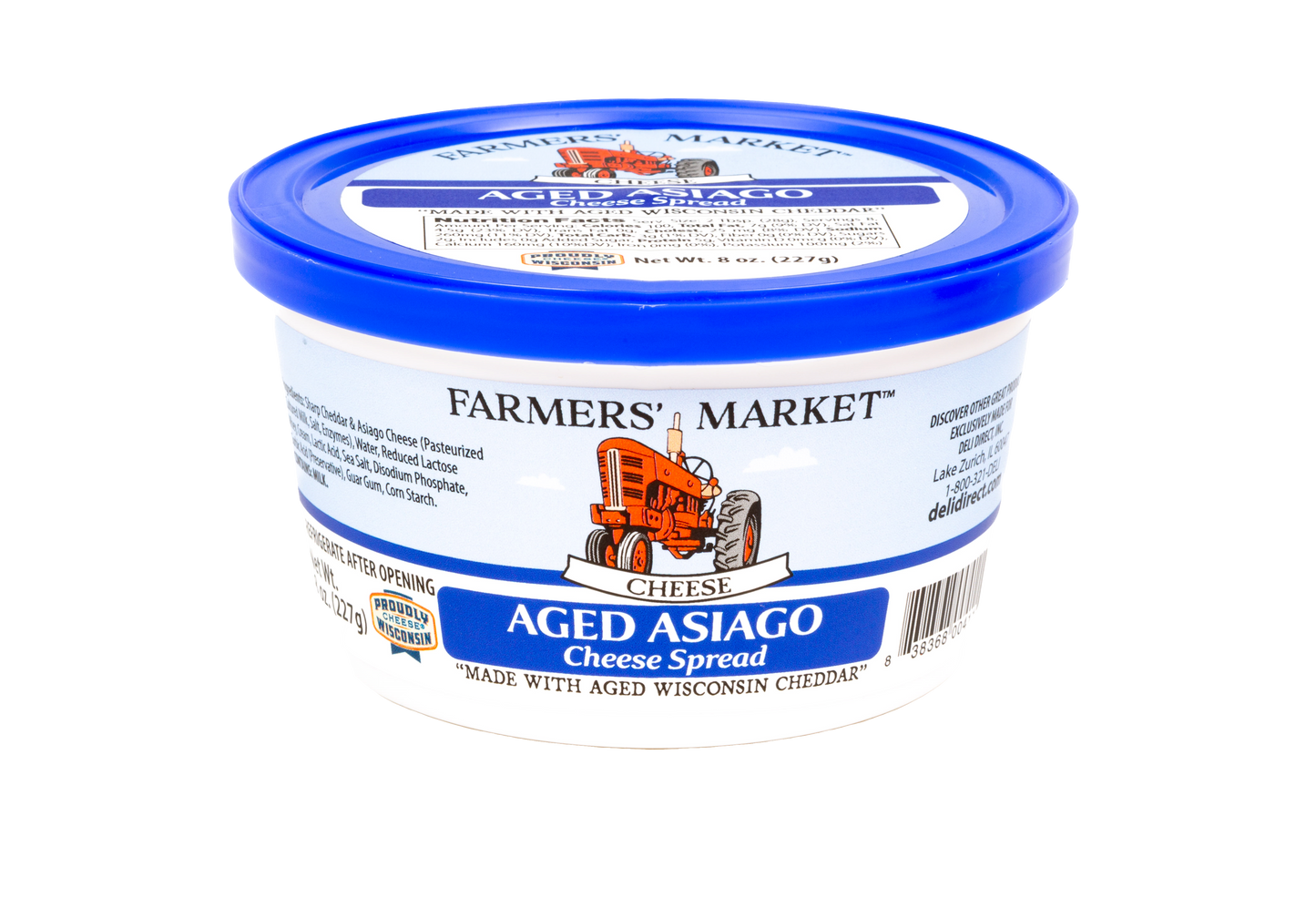 Wisconsin Cheese Spread Farmers Market Shelf Stable 8oz