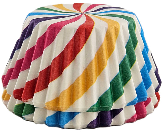 Fox Run Colorful Cupcake Liners, Set of 50